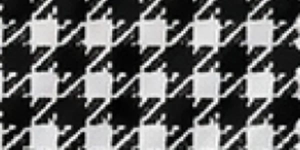 Premium Twill Check Black & White (9501)