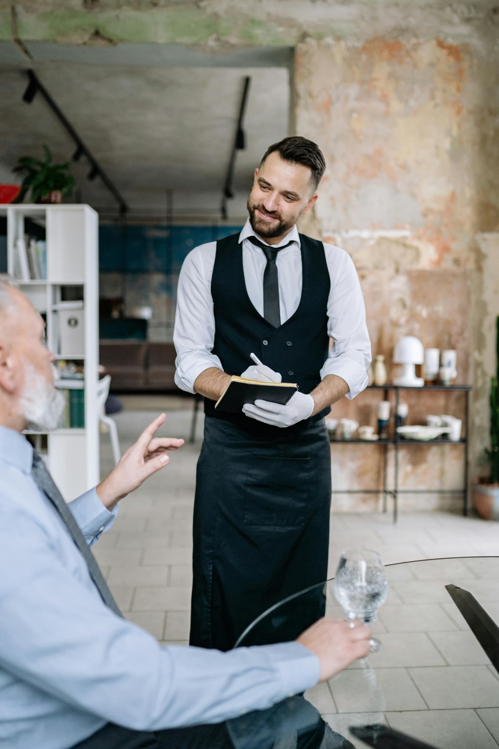 Waiter Uniform Fabric