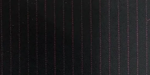 Fine Strip Dobby Black with fine wine dotted stripe (BC-5007)