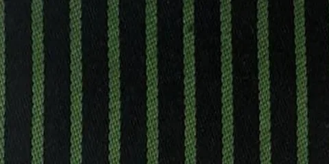 Black with fine olive green stripe (BC-5016) uniform fabric shade, Fine Strip Dobby